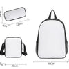 Kids' Cartoon School Backpack with Front Pocket