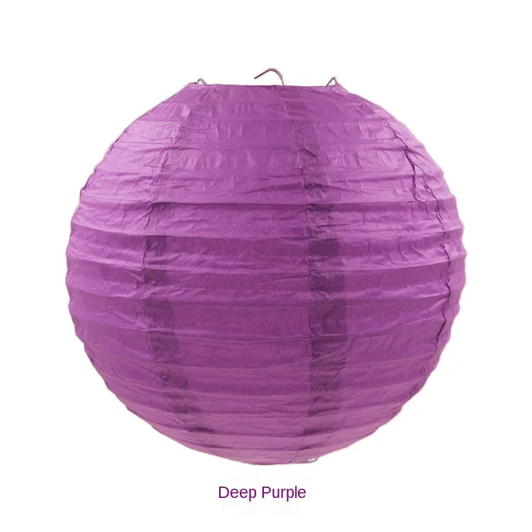 Round Paper Lantern for Festive Decor