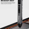 A black precision electric screwdriver is shown applying a screw to a smartphone, highlighting its tight engagement design.