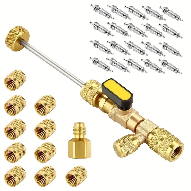 HVAC Schrader Valve Core Remover & Installer Tool