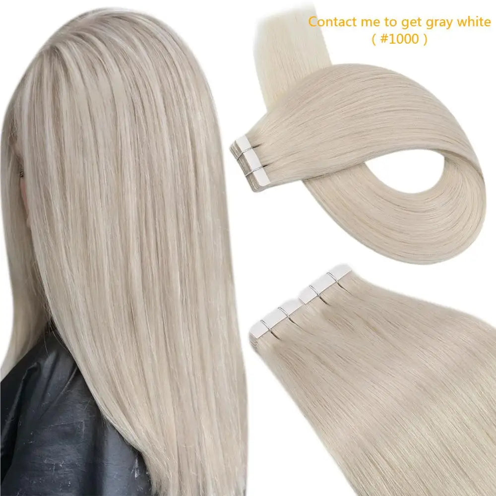Extensions en Cheveux Humains Réels - Pour un Effet Fusion Parfait