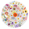 Waterproof Daisy Flower Sticker Pack for DIY Decor