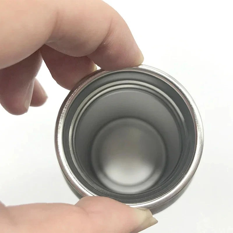 Stainless Steel Water Bottle with Bamboo Lid
