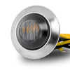 LED Side Marker Lights with Smoke Lens for Trucks, Trailers, Boats & RVs