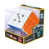 A box containing a white magnetic puzzle cube with an orange base, labeled for professional use.