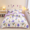 Brushed Polyester Duvet Cover with Matching Pillowcases