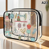 Large Capacity Travel Cosmetic Bag with Multifunctional Storage