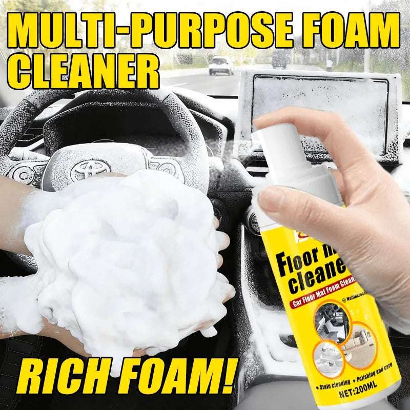 Multi-Purpose Foam Cleaner for Cars & Home