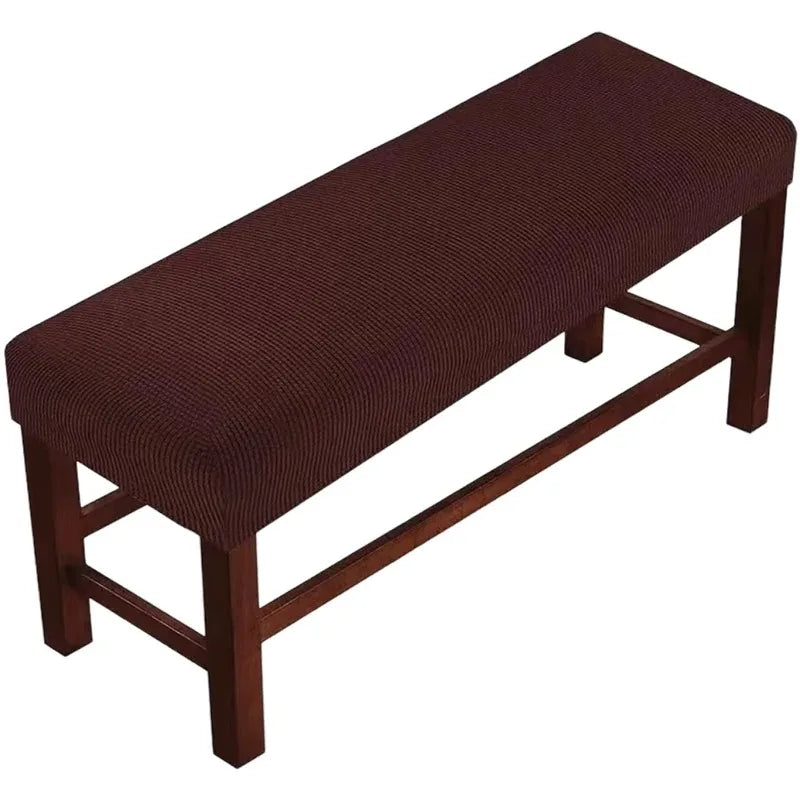 Stretchable Bench Seat Cover – Washable Dust-Proof Furniture Protector