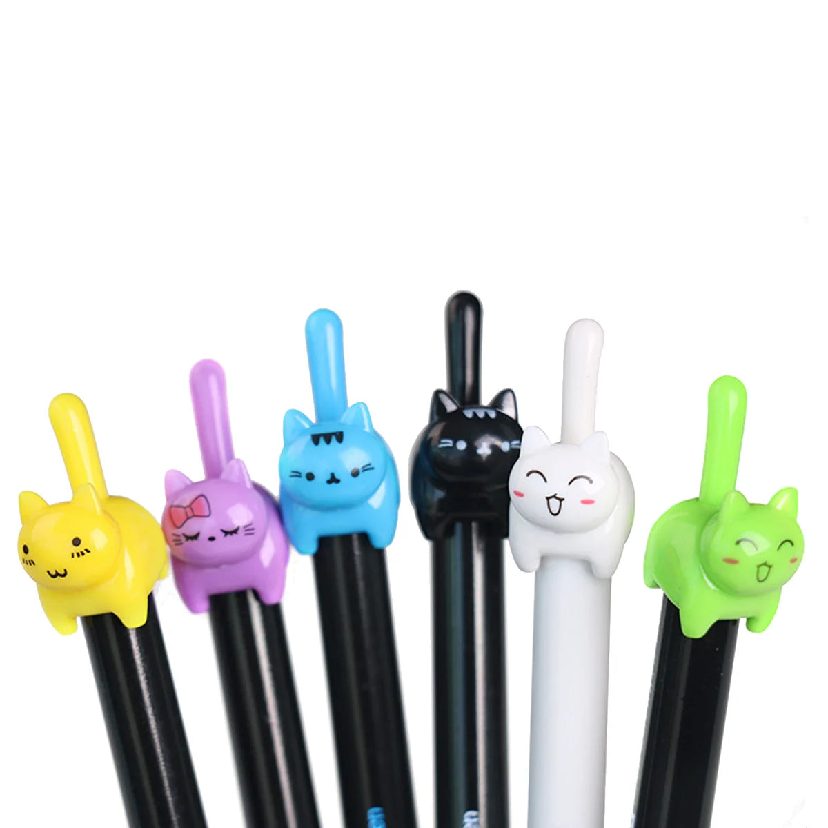 Stylo à encre rétractable en forme de chat