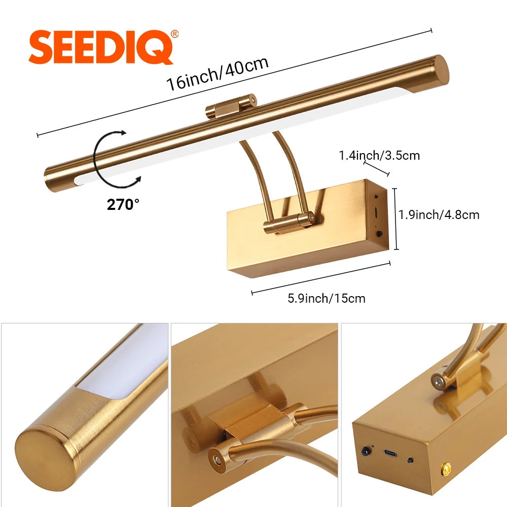 Drahtlose LED Wandleuchte mit Fernbedienung