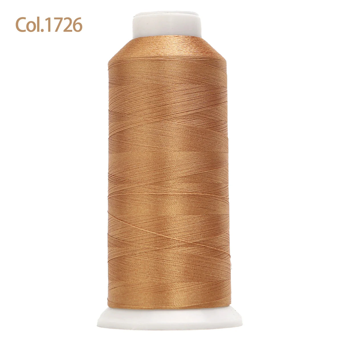 80-Color Polyester Embroidery Thread Set with Large 4000m Spools