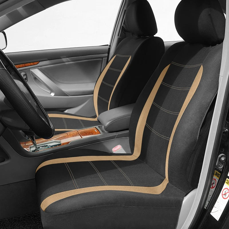 Universal Car Seat Covers — Full Set Front & Rear