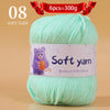 Soft Acrylic Yarn Balls for Knitting – 300g