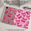 Pink Cherry Y-Fold Protective Case for iPad Air 11 and iPad Pro 11 (2025)