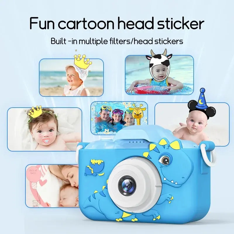Mini Kids Digital Camera with 1080P HD Video