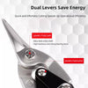 Heavy Duty Aviation Tin Snips – Chrome Vanadium Steel Sheet Metal Cutter
