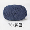 4-Ply Soft Cotton Blend Yarn for Knitting and Crochet