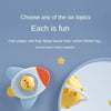 Suction Cup Spinning Bath Toys for Babies (Set of 3)
