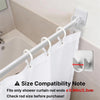 Self-Adhesive Curtain Rod Clamp Hooks – Punch-Free Wall Hanging Holders