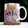 Personalized Nail Technician Coffee Mug