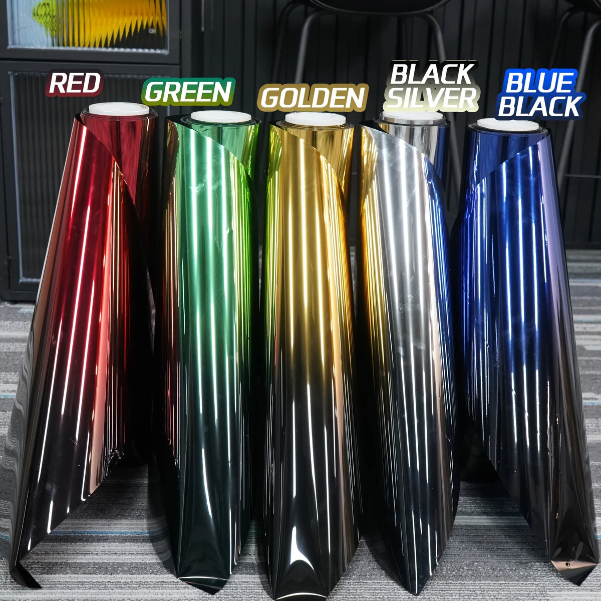 Gradient Solar Window Tint Film with Heat & UV Protection