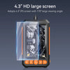 Professional 1080P Dual-Lens Endoscope Inspection Camera with 4.3" LCD Screen