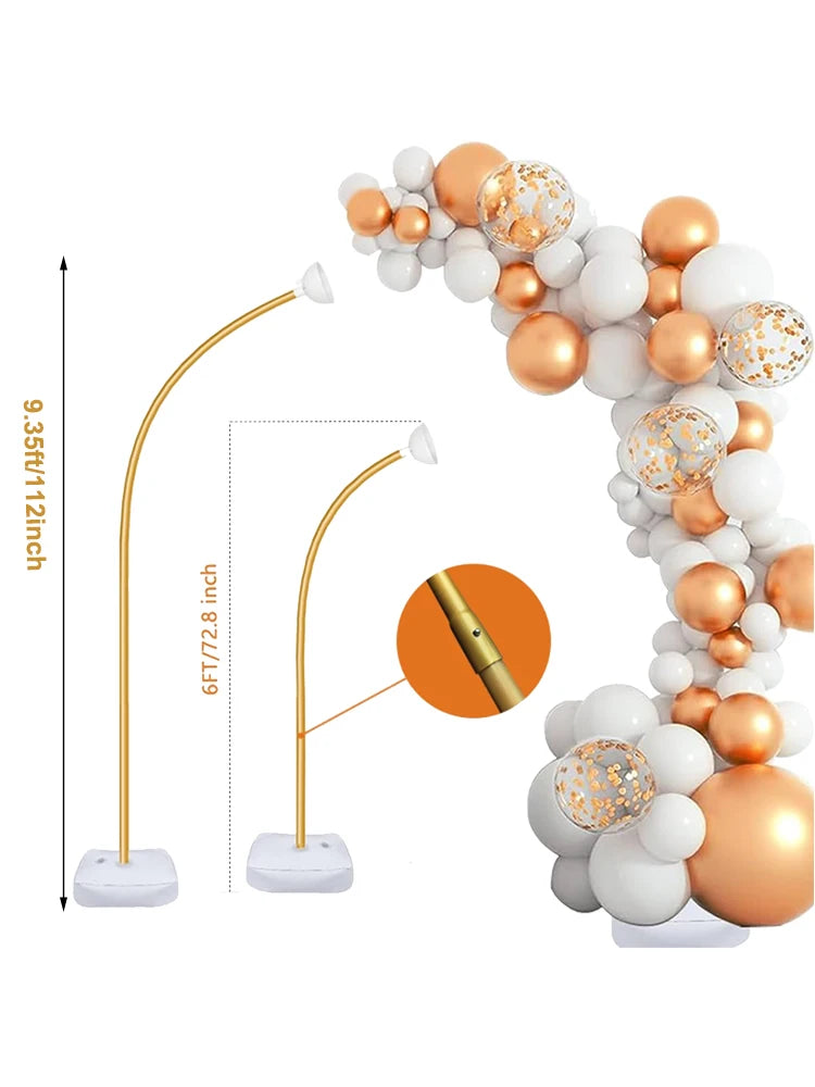 Flexible Balloon Arch Kit with Sturdy Base for Party Decor