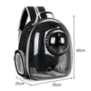 Transparent Pet Backpack Carrier with Ventilation