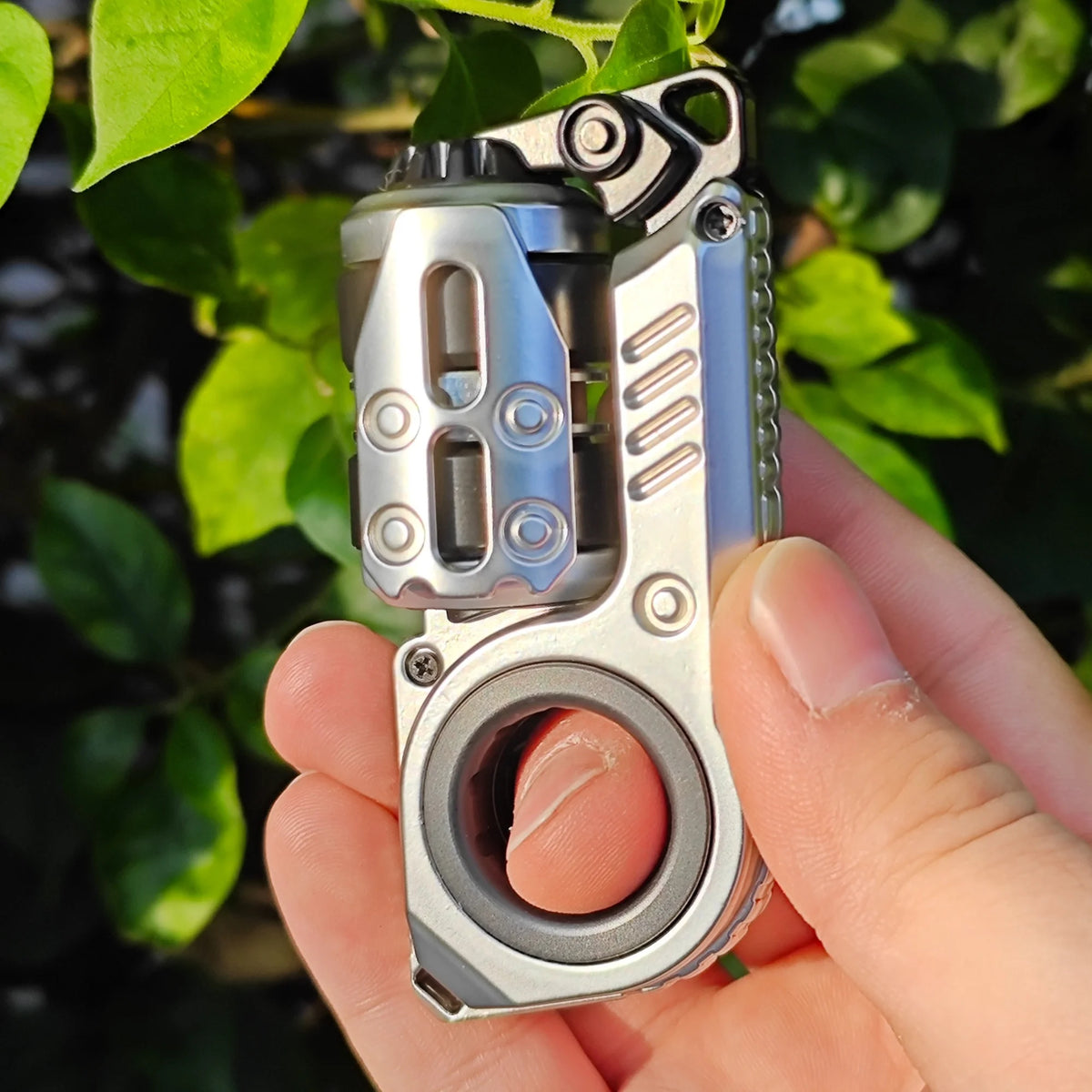 Precision Metal Fidget Slider with Ratchet Mechanism