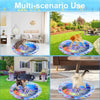 Ocean-Themed Inflatable Water Play Mat for Pets