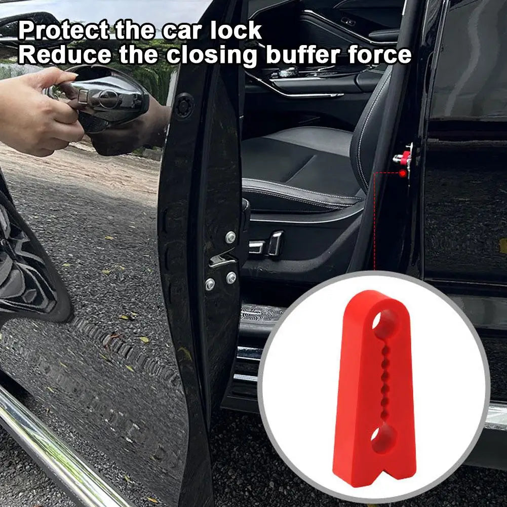 Silicone Car Door Lock Protectors – Noise Reduction & Anti-Collision Covers (Set of 4)