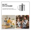Kitchen Grease Strainer & Storage Jar