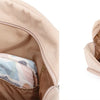 Soft Corduroy Diaper Backpack with Large Capacity