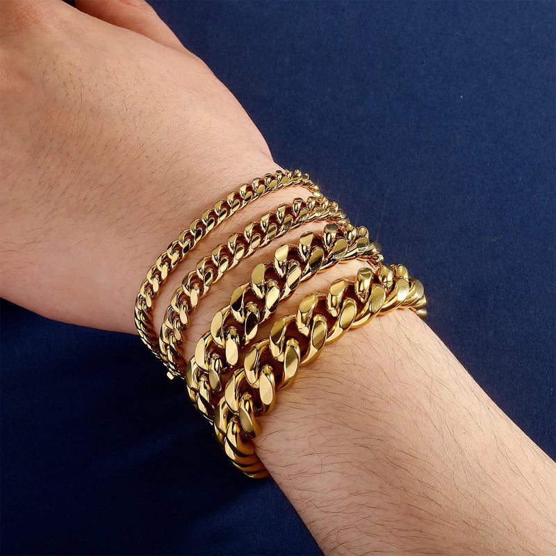 14K Gold Miami Cuban Link Necklace