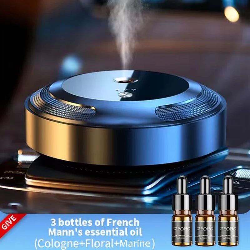 Difusor de Aceites Esenciales y Ambientador Inteligente para Coche