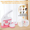 3-in-1 DIY Button Maker and Badge Press Kit