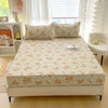 Botanical Floral Fitted Sheet – Soft Polyester Bedding for Everyday Comfort