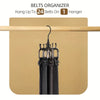Rotatable Stainless Steel Belt Organizer Hanger
