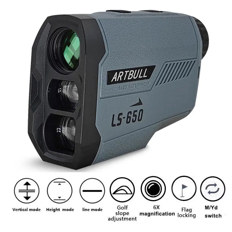 Golf Laser Rangefinder with Flag-Lock and Slope Compensation