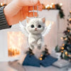 Realistic Cat Car Rearview Mirror Pendant