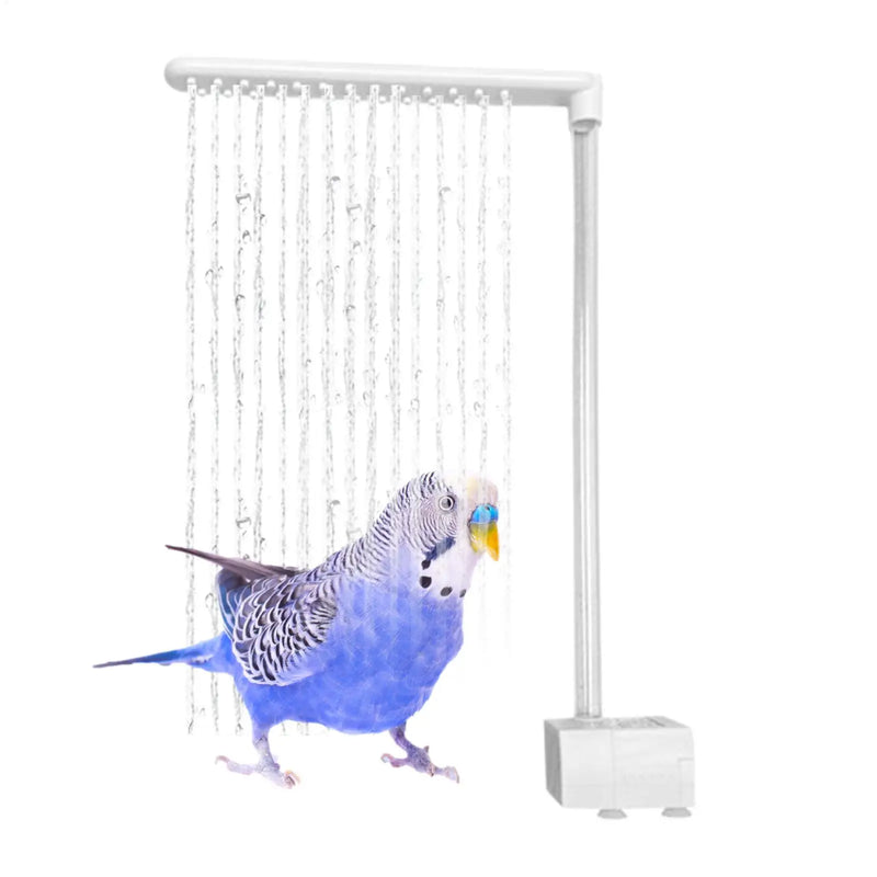Fuente de Agua para Aves con Ducha USB Automática