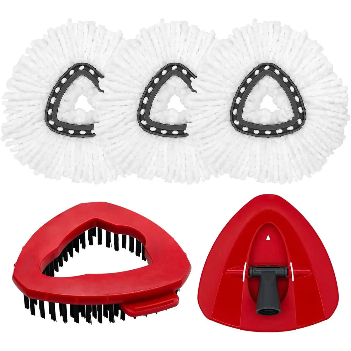 Microfiber Spin Mop Refill Pads for Vileda O-Cedar EasyWring 1-Tank System