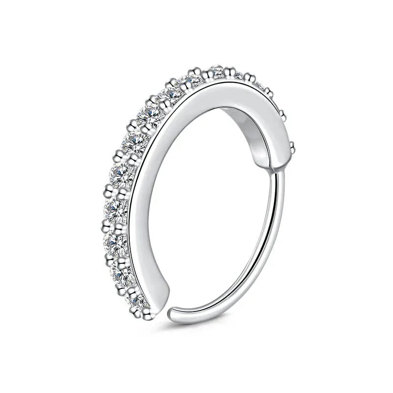 Rhinestone Septum Ring