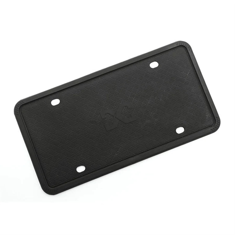 Silicone License Plate Frame Cover (1 Pack)