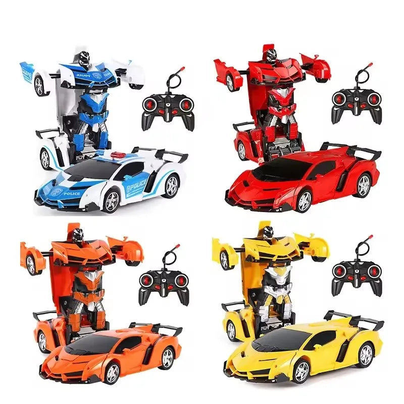 2-in-1 Transforming RC Car & Robot