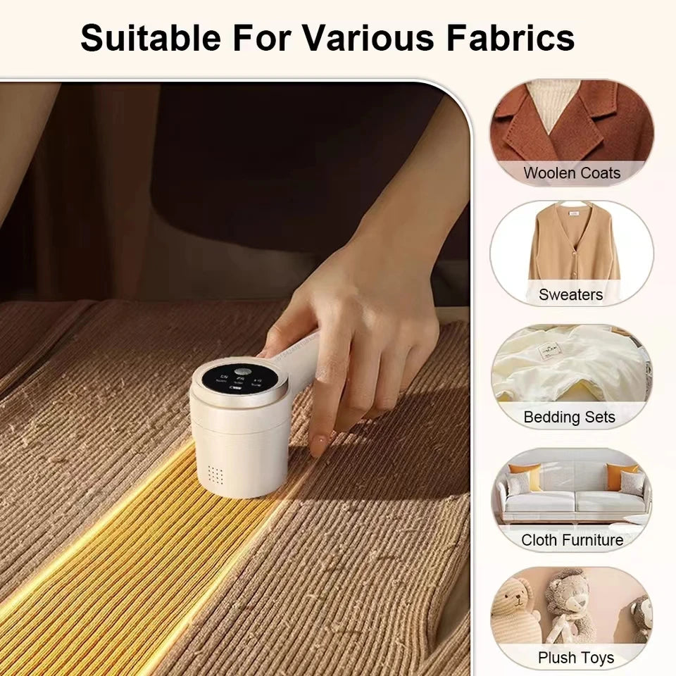 Portable Electric Lint and Hair Ball Remover