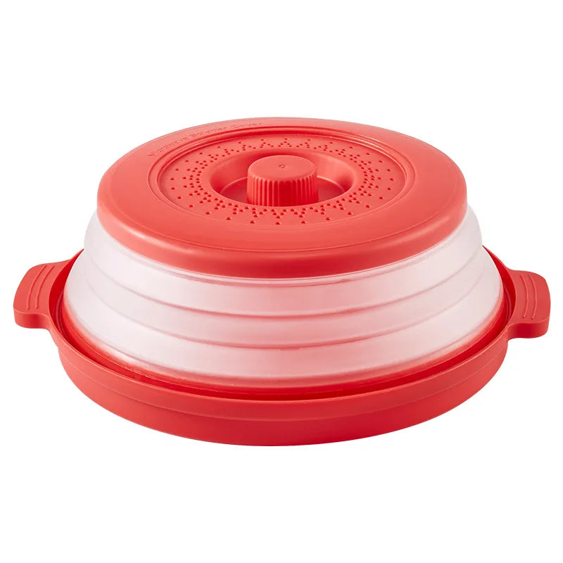 Collapsible Microwave Splatter Cover