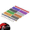 Aluminum Concave Fender Washer Screw Kit (10-Pack) for Automotive Use