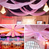 Sheer Chiffon Ceiling Drapes for Weddings & Events